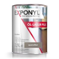 Exponyl Öl-Lasur Plus - 2,5 L, quarzsilber