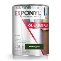 Exponyl Öl-Lasur Plus - 2,5 L, tannengrün
