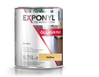 Exponyl Öl-Lasur Plus - 0,75 L, farblos