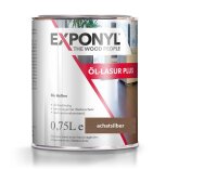 Exponyl Öl-Lasur Plus - 0,75 L, achatsilber