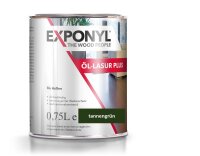 Exponyl Öl-Lasur Plus - 0,75 L, tannengrün