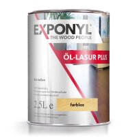 Exponyl Öl-Lasur Plus - 2,5 L, farblos