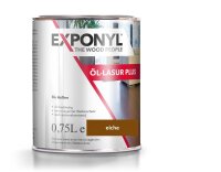 Exponyl Öl-Lasur Plus - 0,75 L, eiche