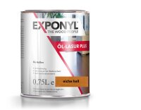 Exponyl Öl-Lasur Plus - 0,75 L, eiche hell