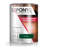 Exponyl Holzdeckfarbe Premium Plus - 2,5 L, tannengrün